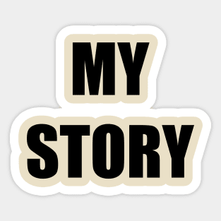 my story Sticker